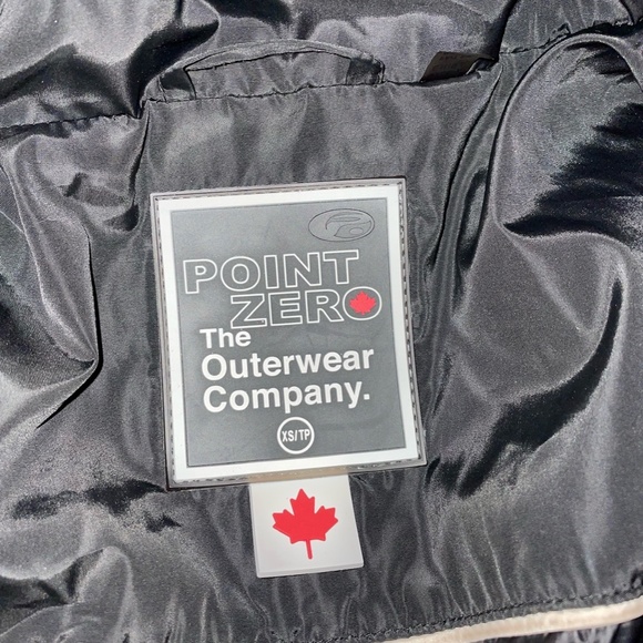 Point Zero Parka Jacket Women’s Extra Small Size Black Colour Long Warm - Picture 2 of 7